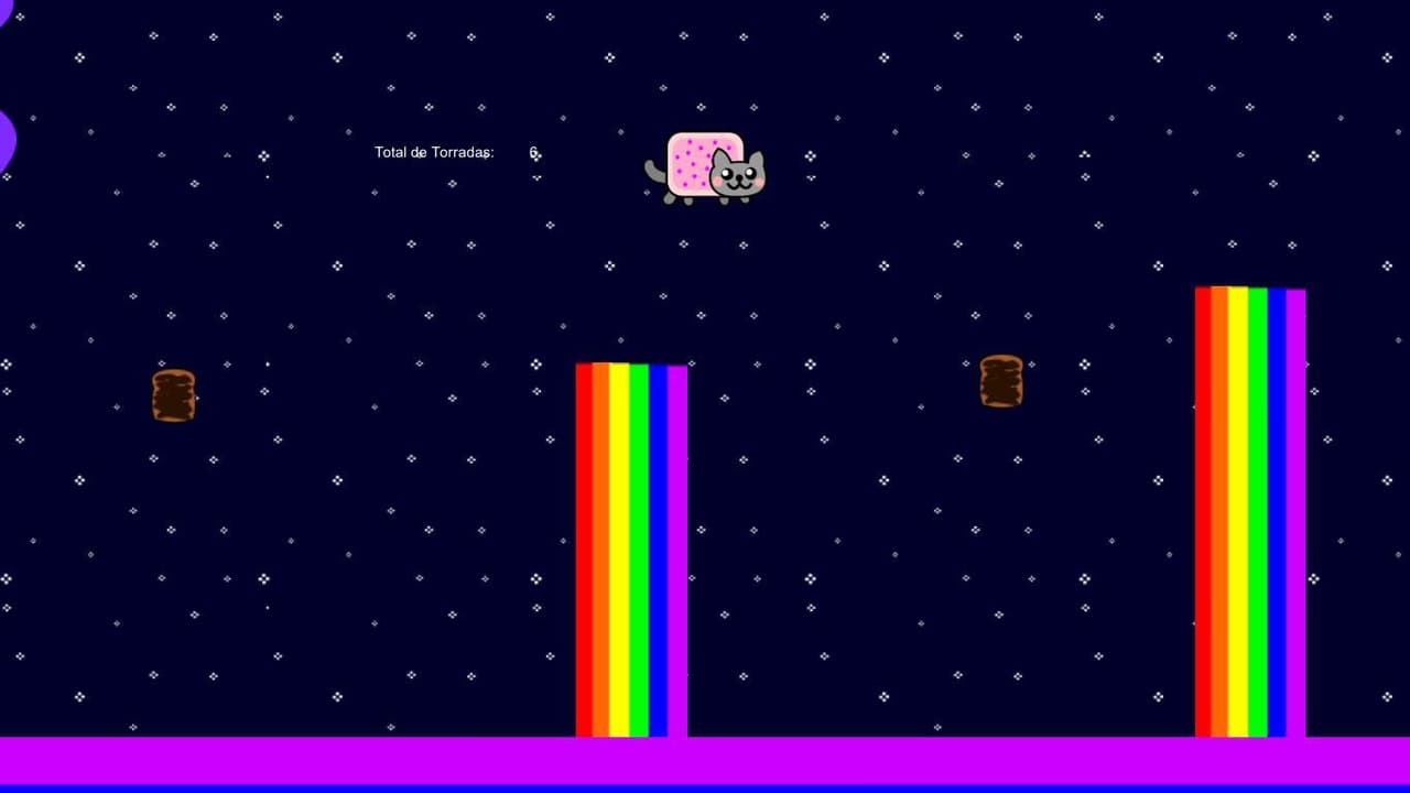 Flappy Nyan Cat - Meeting Jam 2017 screenshot 3