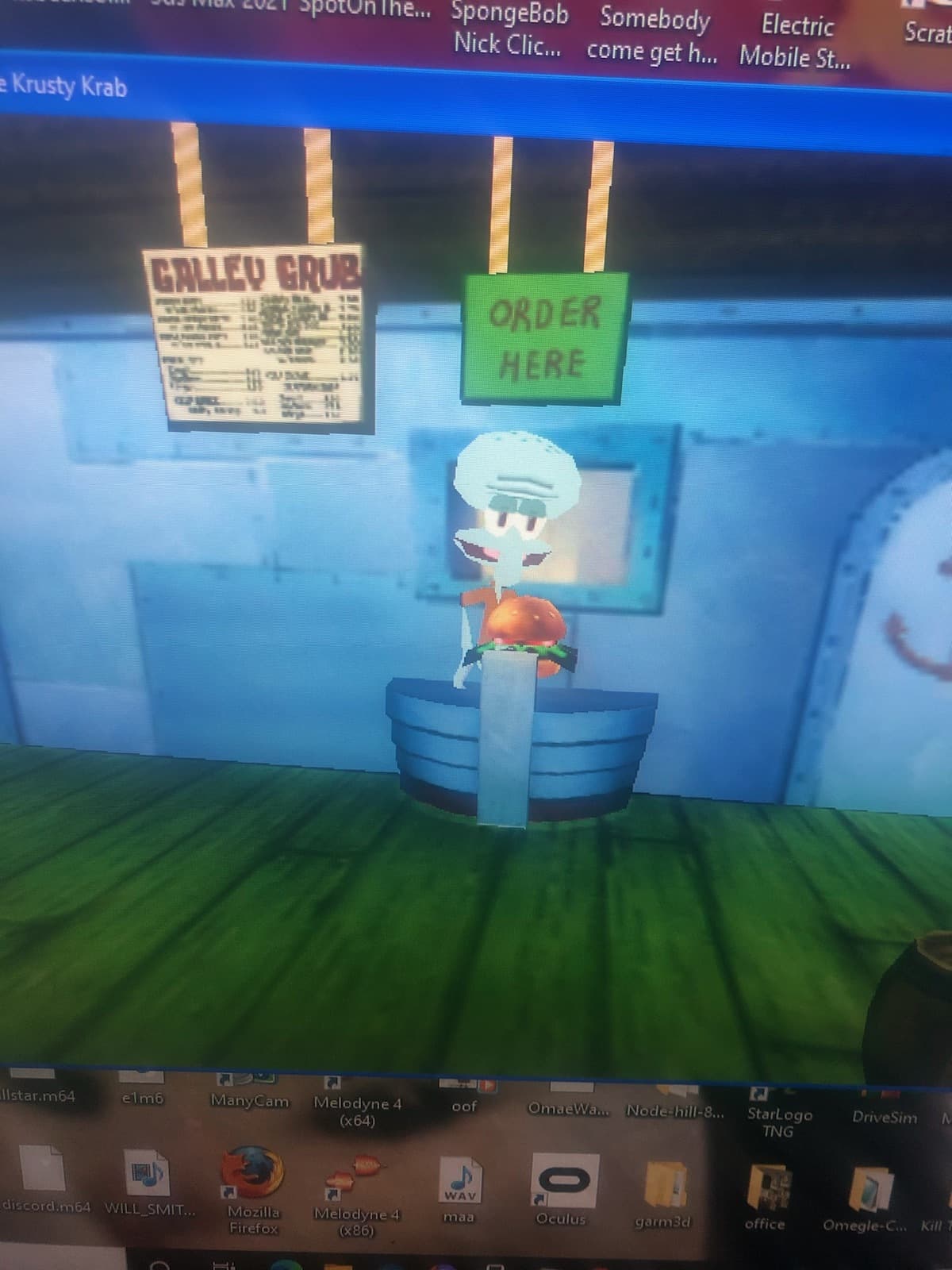 Buy A Burger At The Krusty Krab