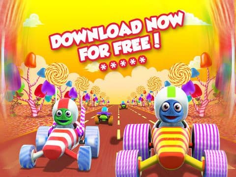 Candy Kart Racing 3D Lite - Speed Past the Opposition Edition!