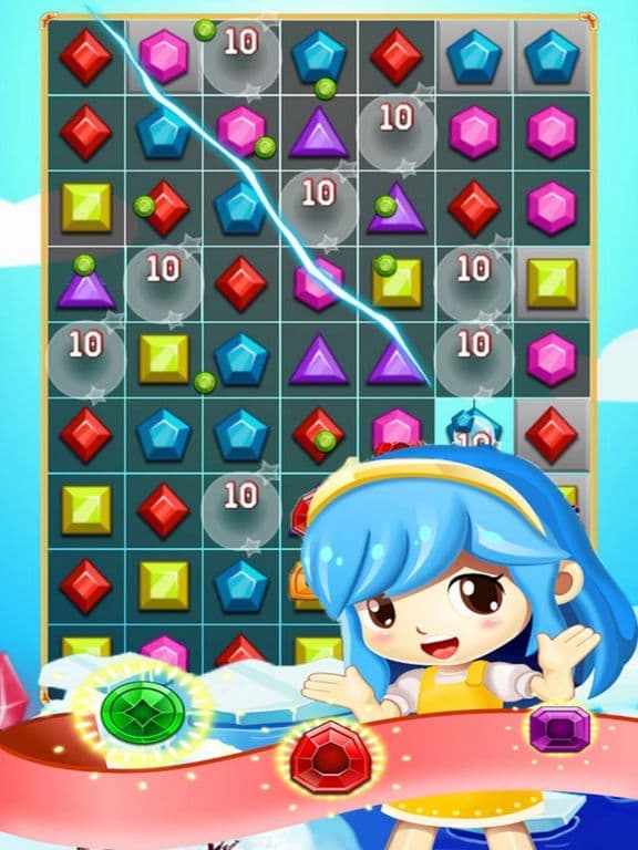 Crush Jewels Extra - Funny Game