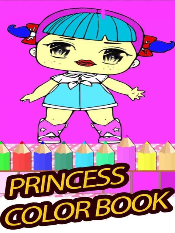Princess Siwa Color Book screenshot 3
