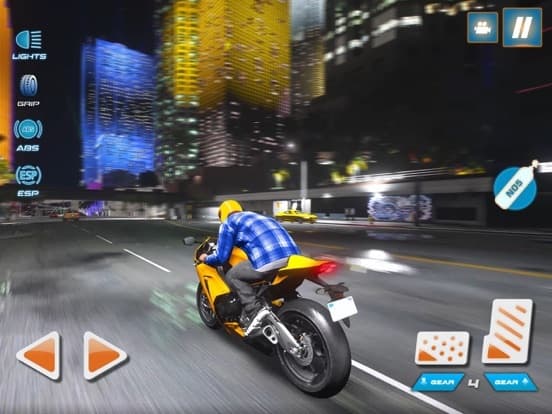Motorbike Driving Racing Games screenshot 4