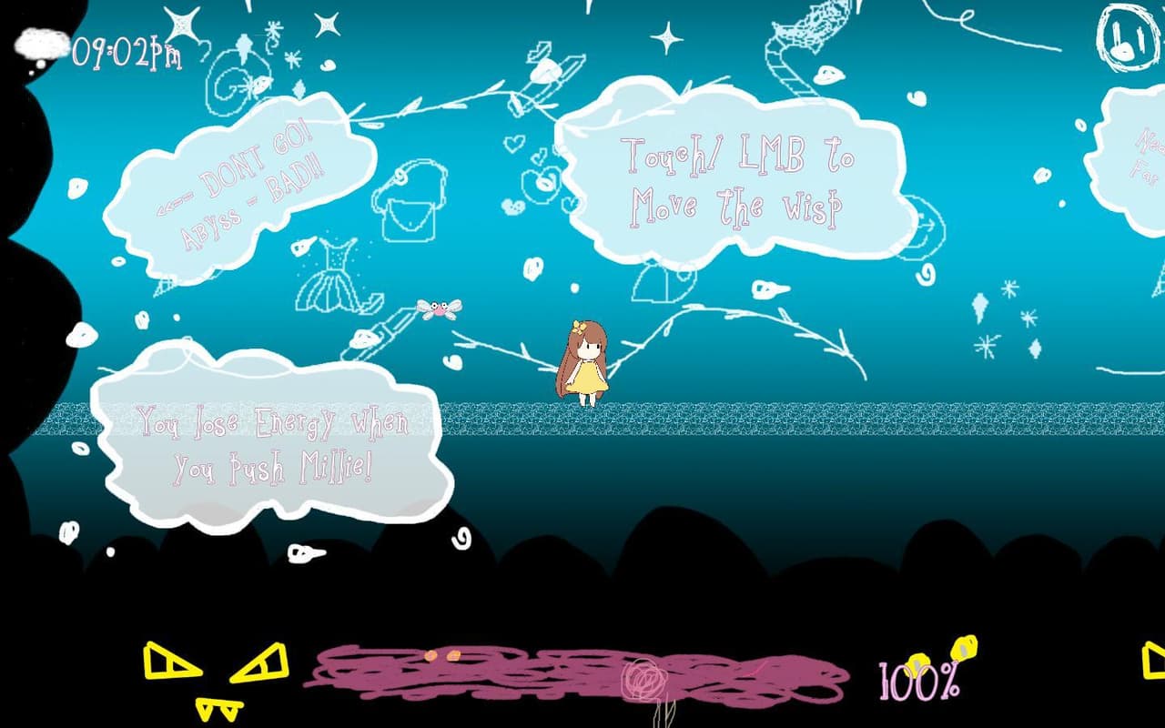 The Girl, Wisp, and a Dream screenshot 2