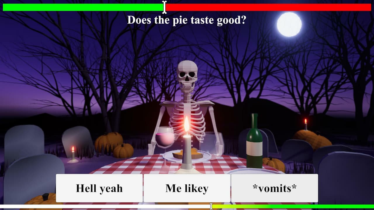Pumpkin Pie: Date a Skeleton screenshot 2