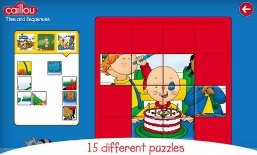 Caillou learning for kids screenshot 6