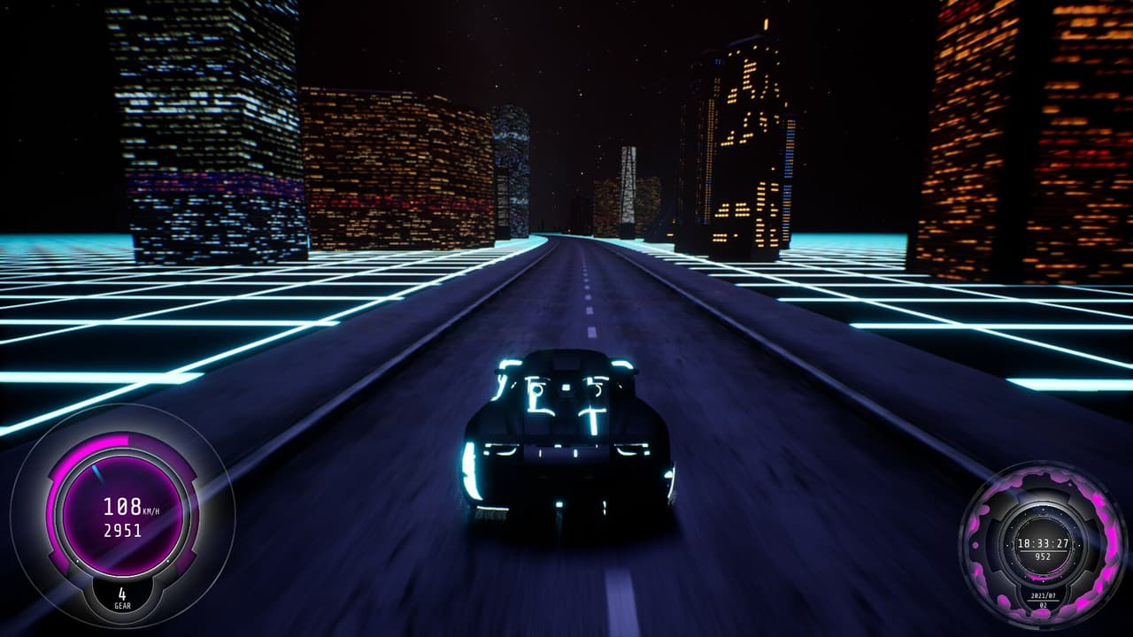 Synthwave Burnout screenshot 3