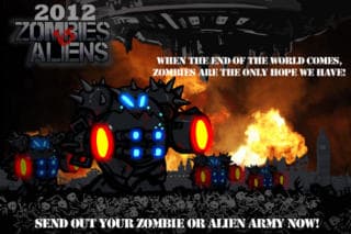 2012 Zombies vs Aliens screenshot 3