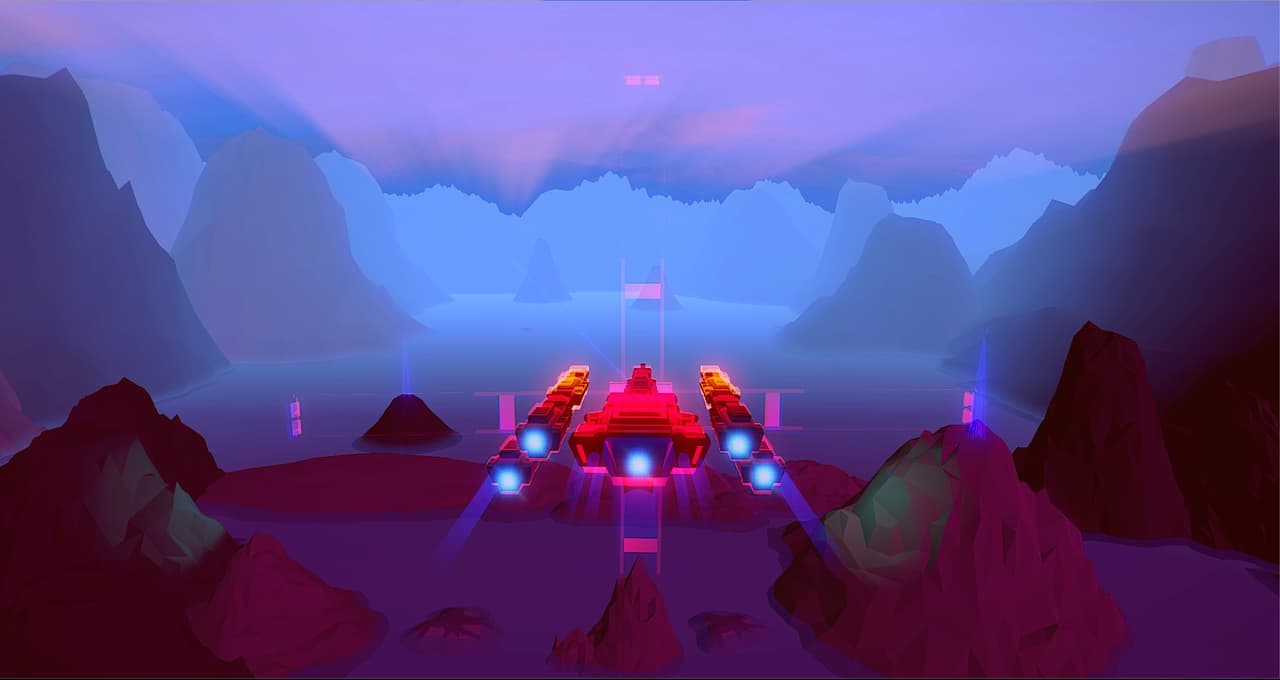 Lost Satellite: Synthwave Flyer