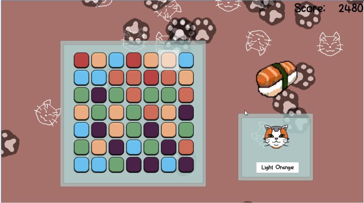 Match 3 Feed Cat