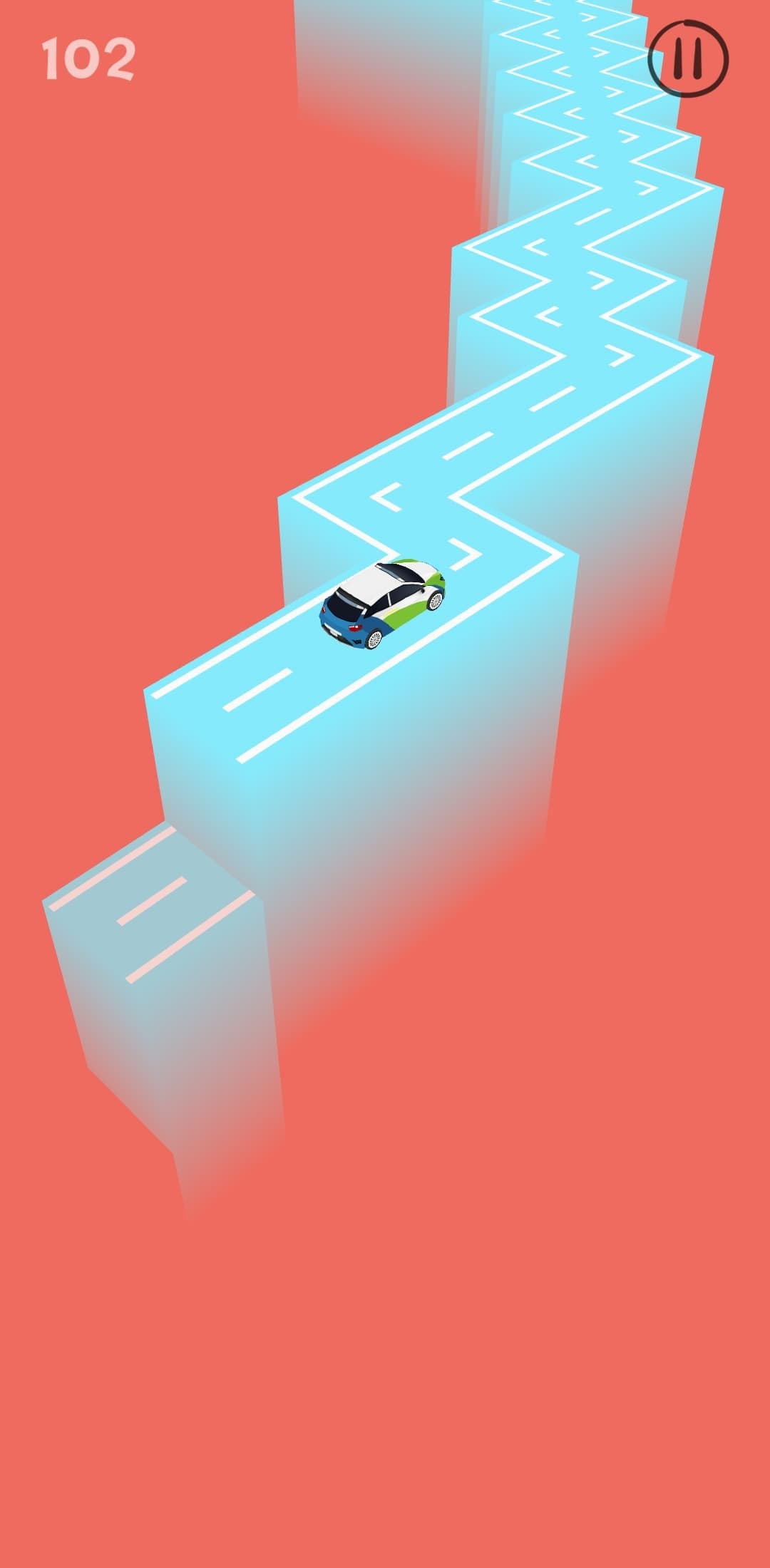 Cliff Racing: Zig Zag Road screenshot 6