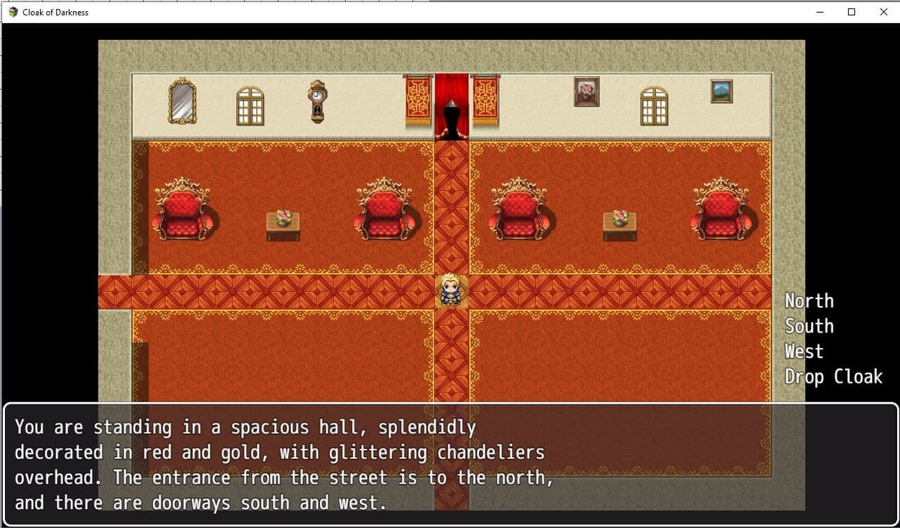 The Cloak of Darkness screenshot 3
