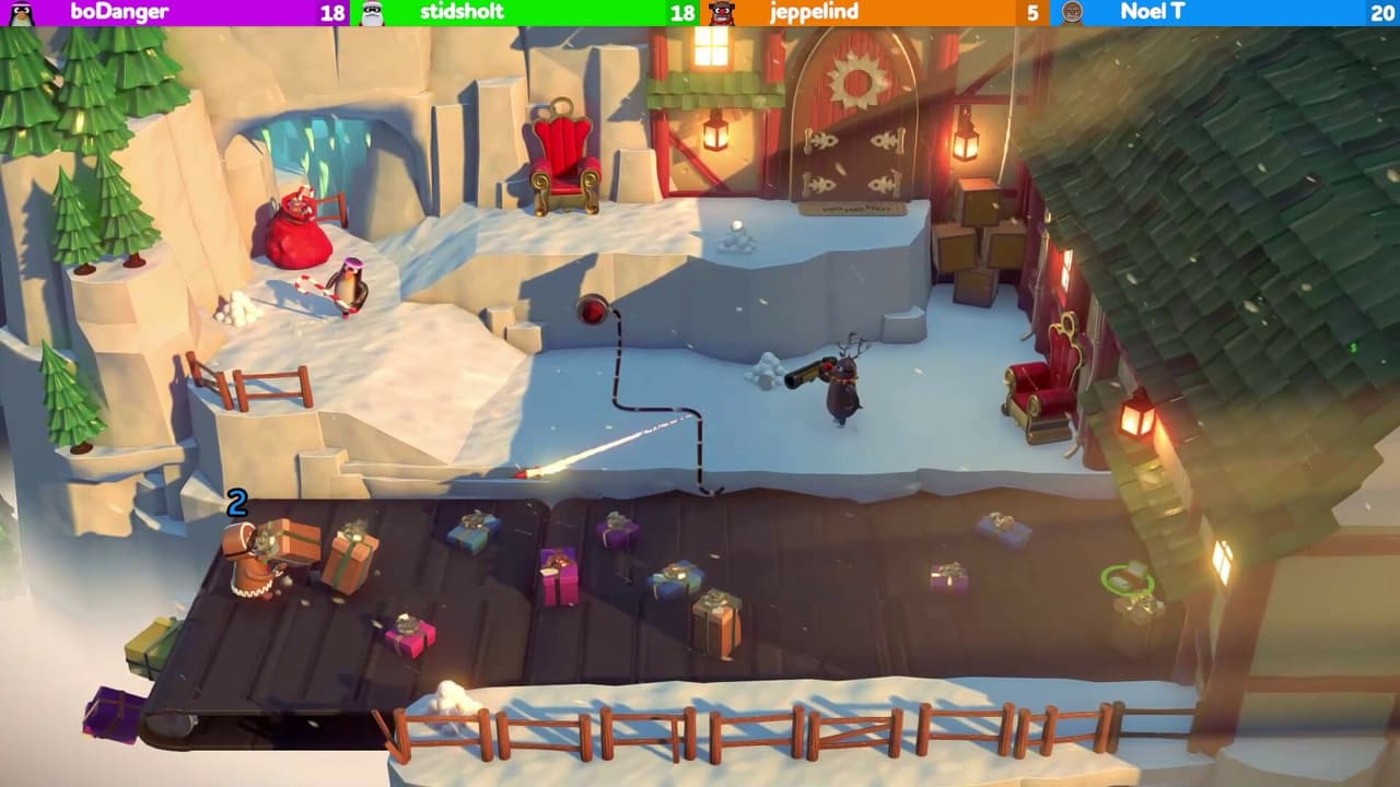 Rubber Bandits: Christmas Prologue screenshot 3