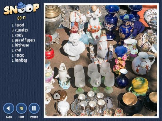 SNOOP: A Hidden Object Game