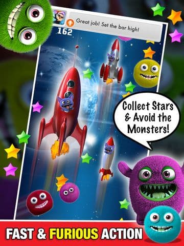 Monster in Space Multiplayer: Chase Race Alien Game PRO - By Dead Cool Apps screenshot 3