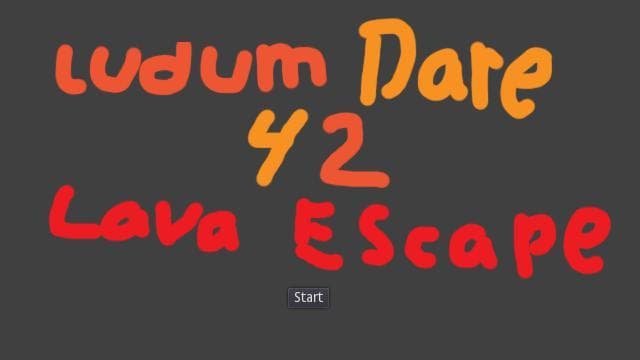 Ludum Dare 42: Lava Escape screenshot 2