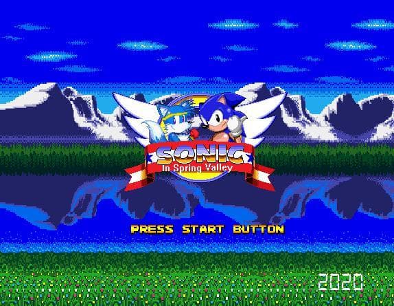 Sonic In Spring Valley screenshot 2