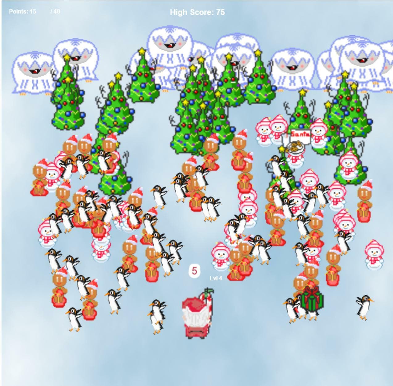 One-click Santa