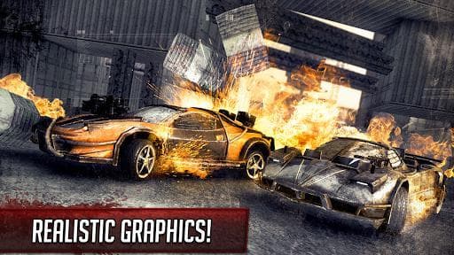 Death Race - Killer Car Shooting Games screenshot 2
