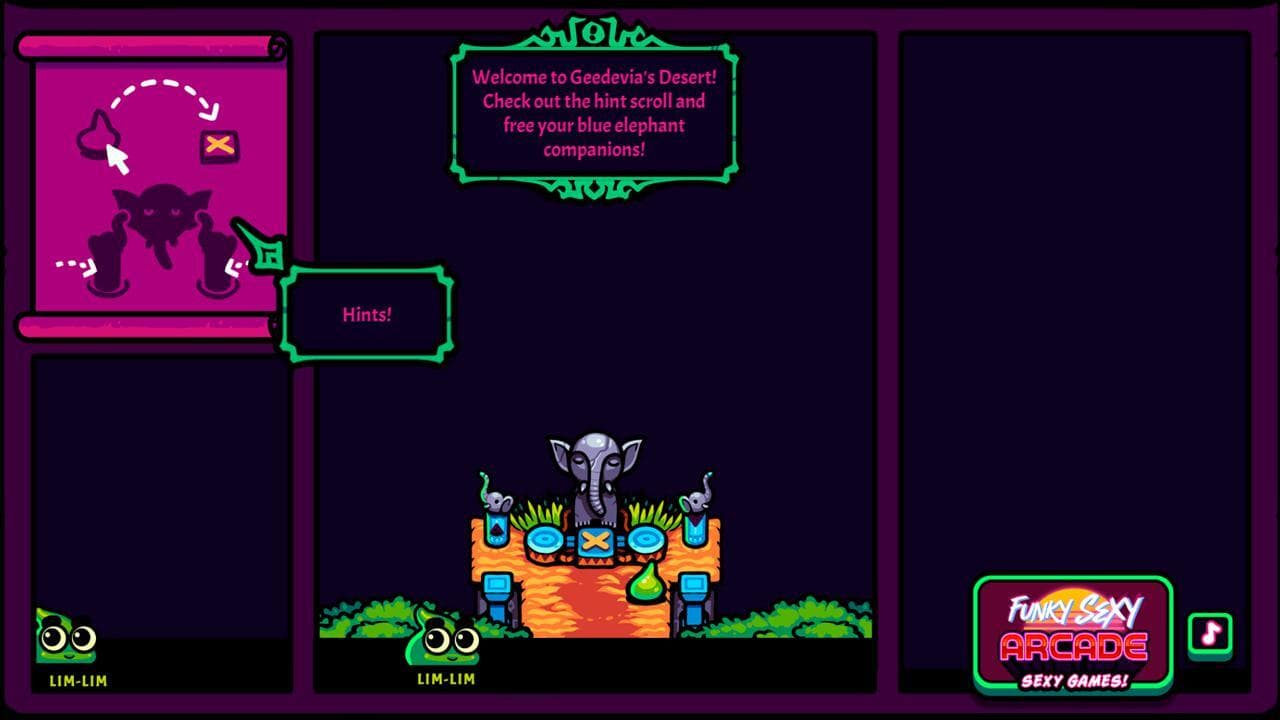 SMUTTY SCROLLS 💜 GDevelop Game Jam #2