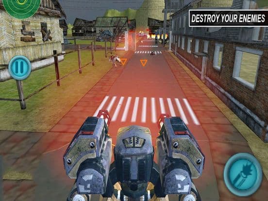 Warriors Robot Anti Zombie screenshot 2