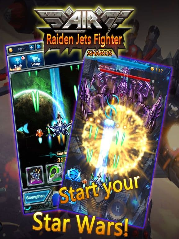 Raiden Jets Fighter: Arcade Craft Shooting Game screenshot 4