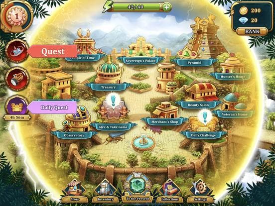 Solitaire Treasure of Time screenshot 2