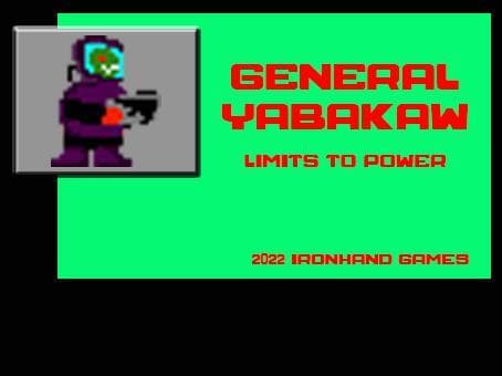 General Yakabaw: limits to power