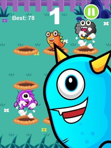 Whack An Alien Mole Invader - Smash The Cute Miner Invaders From Mars! screenshot 2