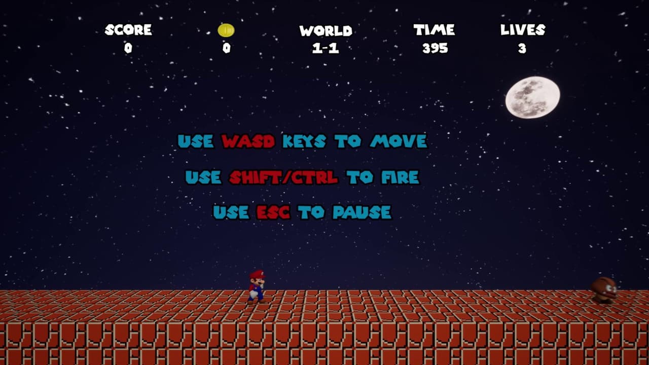 Super Mario Remake (jonwicked) screenshot 4