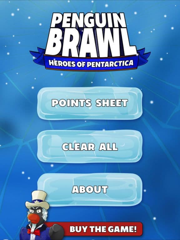 Penguin Brawl Points Sheet screenshot 2