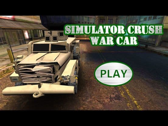 Simulator Crash War Car
