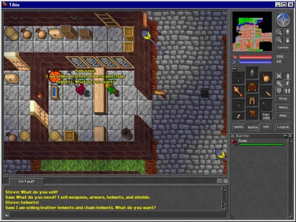 Tibia screenshot 2