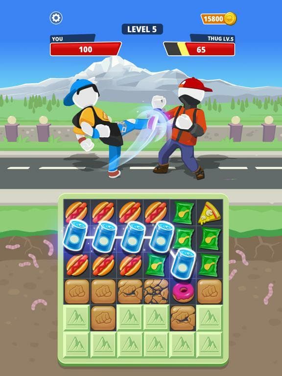 Match Hit - Puzzle Fighter screenshot 3