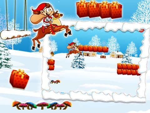 Christmas ELF Fun - Funny Elf Spending Christmas Holidays in Rushy Streets screenshot 4