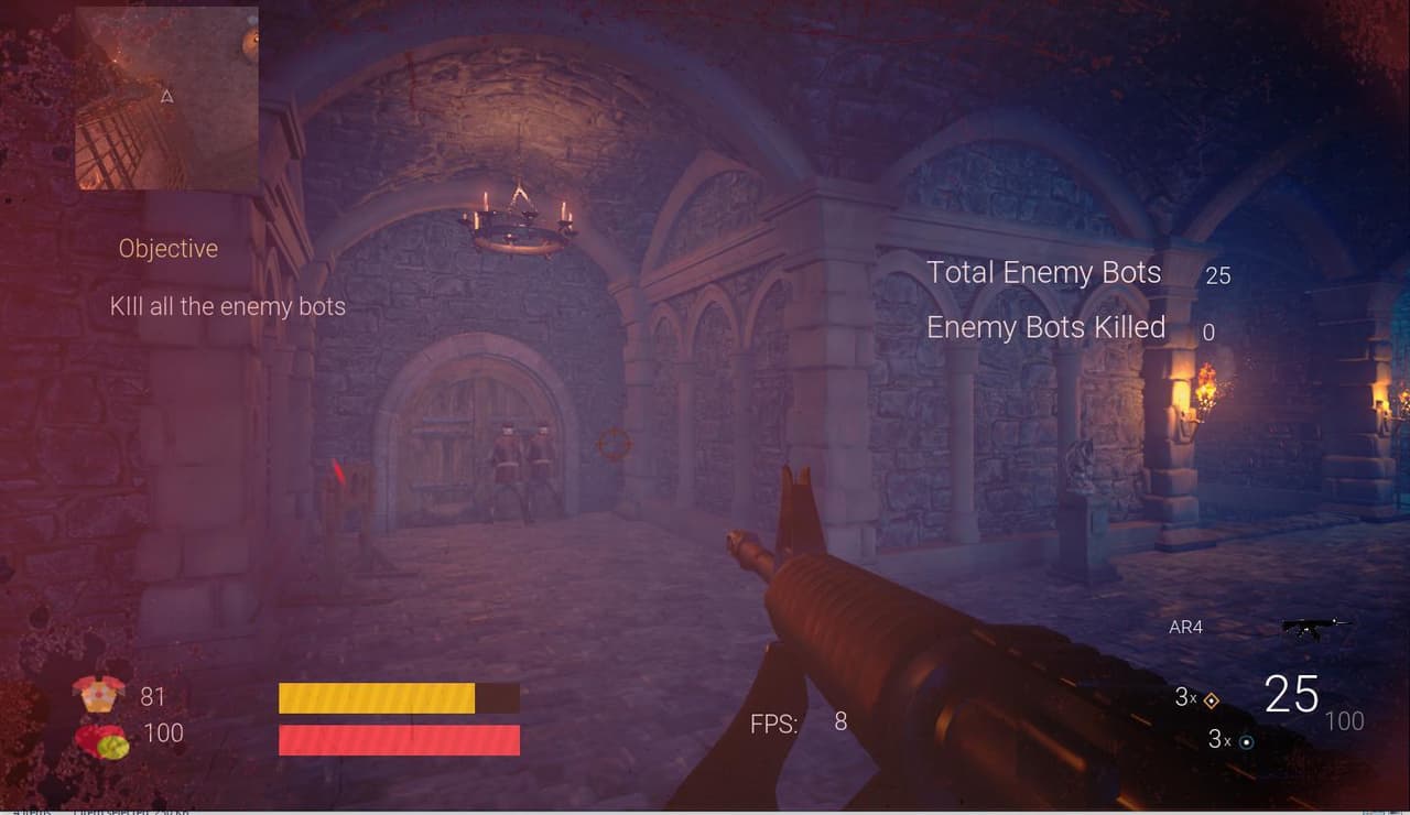 Zombie Shooter (itch) (tan_23) screenshot 3