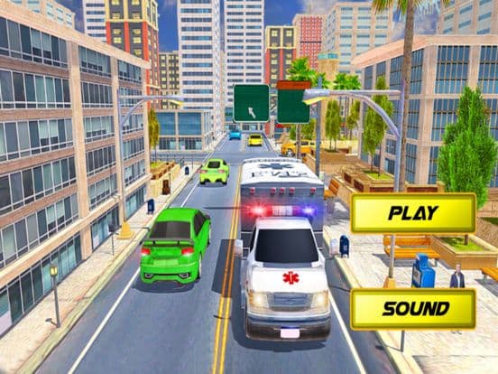 Ambulance Parking Simulator 3D screenshot 2