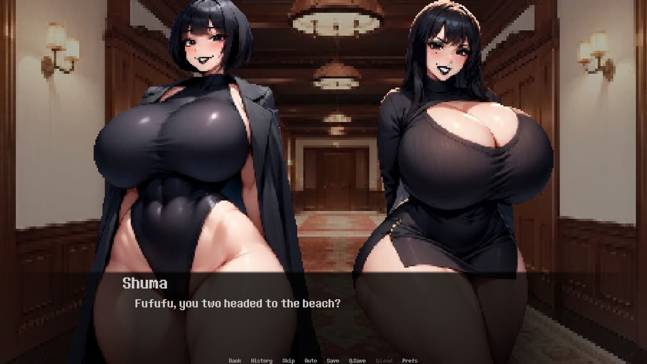 Dominated by Yandere Goth Girlfriend 3: On the Beach screenshot 4