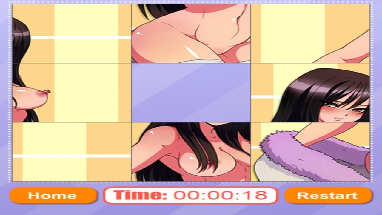 Hentai Girl Slide Puzzle