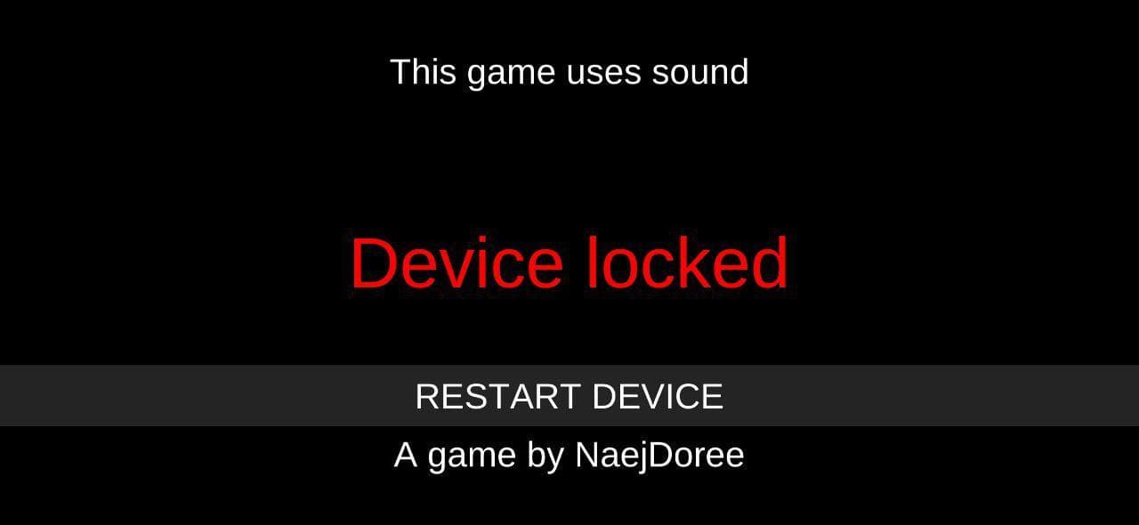 Locked device