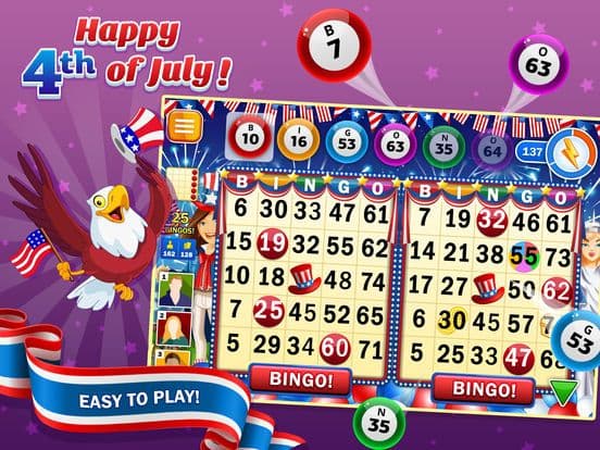 BINGO! 4th of July 2018