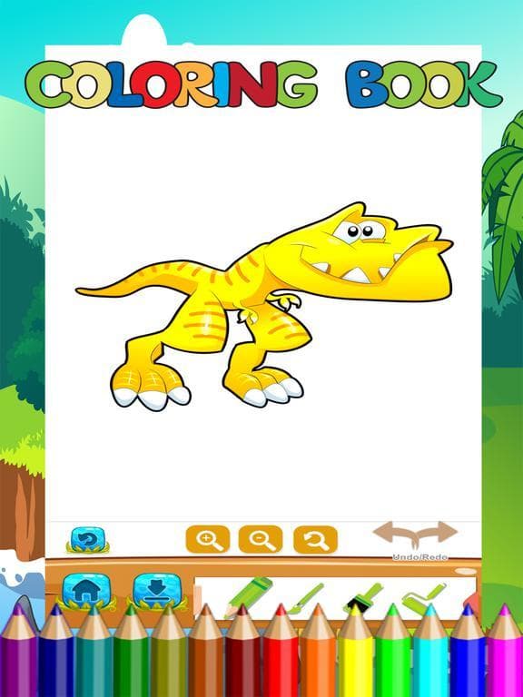 Dinosaur Coloring Book Kids Learn Drawing,Painting screenshot 4