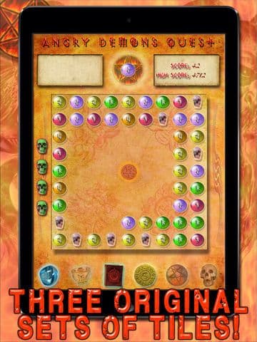 Angry Demons Quest Free HD - A Fun Horror Puzzle Game screenshot 3