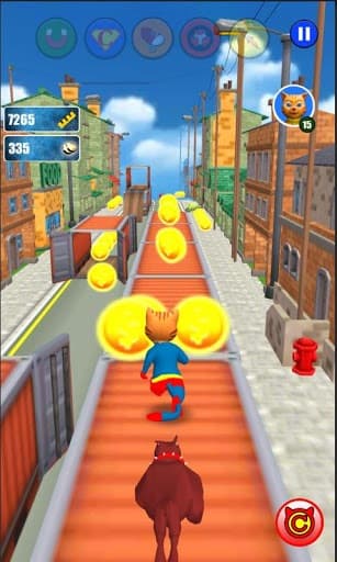 Super Hero Cat Run screenshot 4