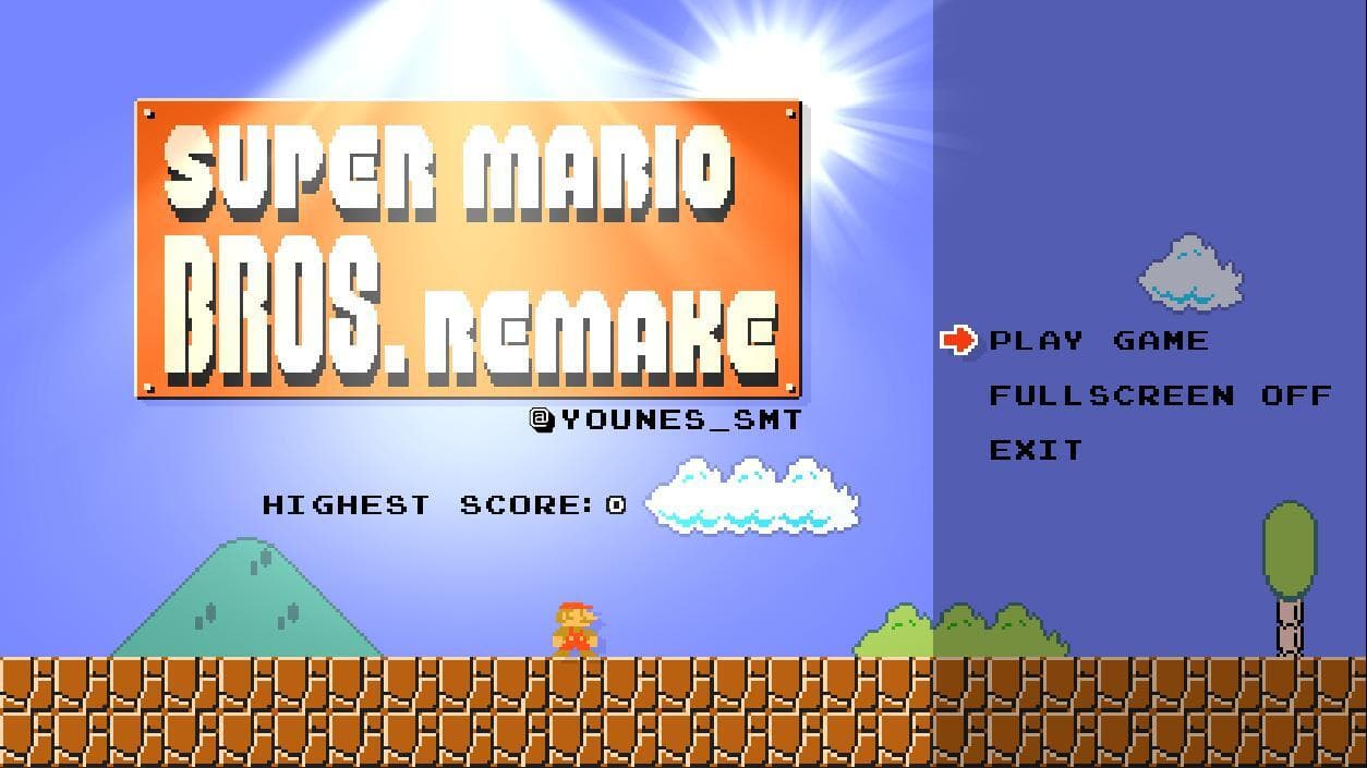 Super Mario Bros. Remake (Younes_SMT) screenshot 2