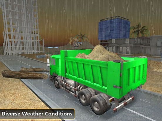 Heavy Excavator Dump Truck - Construction Machinery Driving Simulator screenshot 4