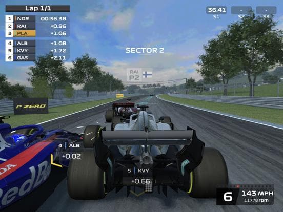 F1 Mobile Racing screenshot 2