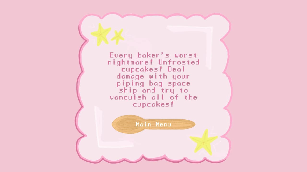 2D Shooter (Intergalactic Frosting Fight) screenshot 2