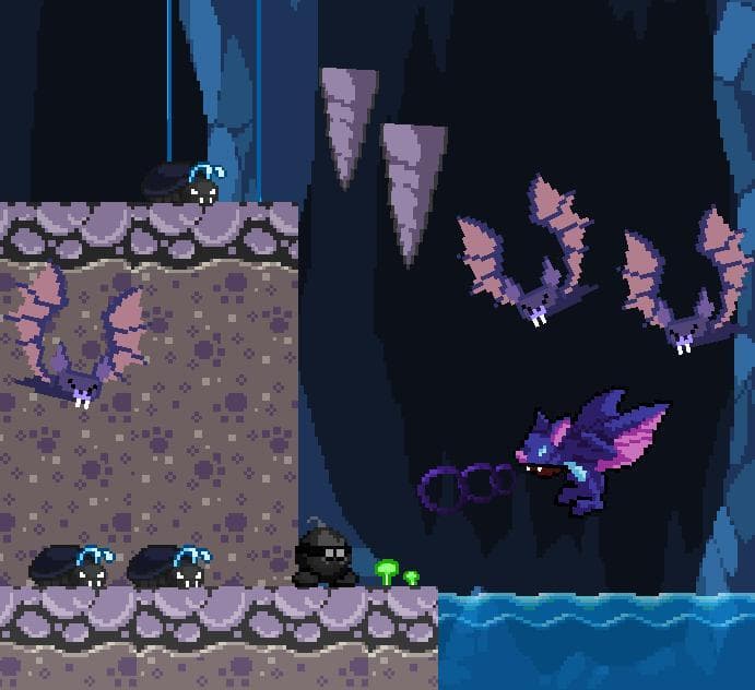 Bomby Run - Level 7, Bat Nest v1.0 screenshot 2