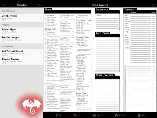 Real Sheet: D&D 3.0 ∞ screenshot 5