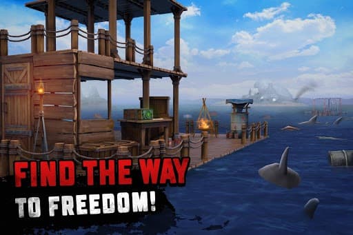 Ocean Nomad - Survival on Raft screenshot 2